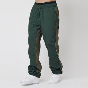 Fashion Elastic Waist Tech Pants Men Plus Size trousers Custom Sweatpants Loose Nylon Jogger Track Pants Men