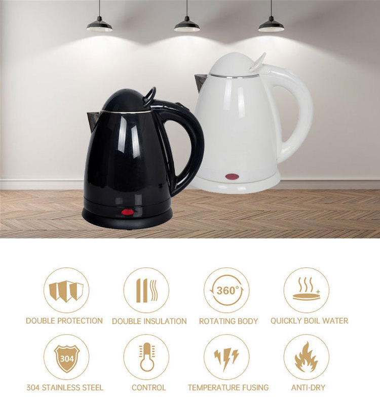 Welcome Dome Products Standards Kettle,Hotel Guest Room Kettle Tea Tray Set