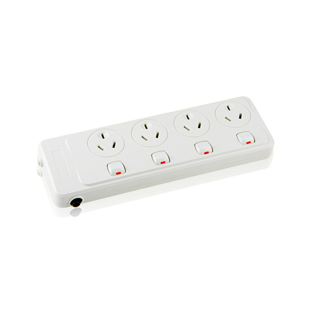 Australia power board 4 way 4 switch