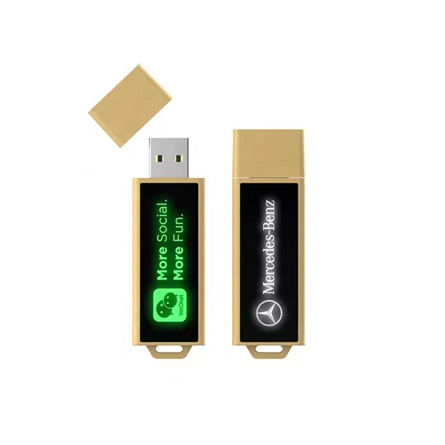 Degradable custom usb key drive recyclable materials 2.0 3.0 usb flash drive Personalized LED usb flash memory