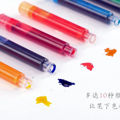 colors erasable ink sac ink cartridge