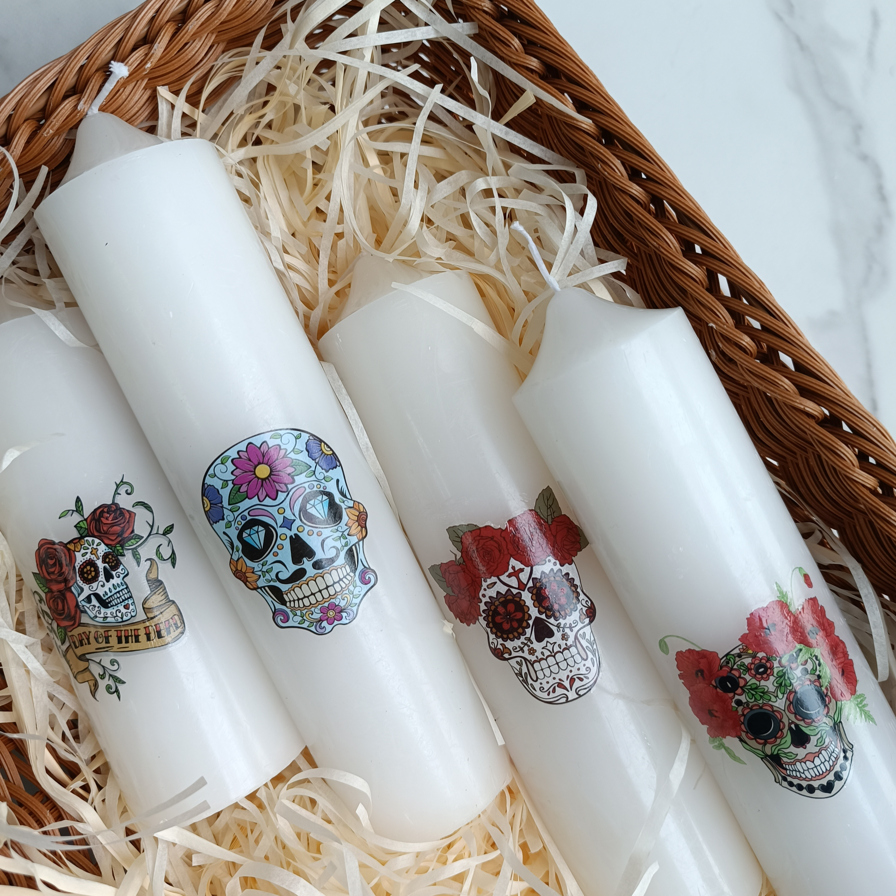 Wholesale Halloween Decorations Pattern Candles - Suitable for Halloween/horror and Novelty Decorations