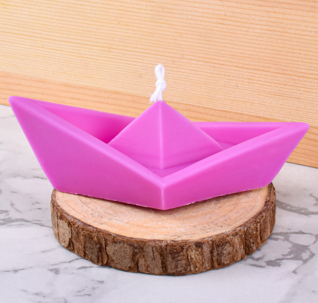 wholesale soy luxury birthday custom aromatic decorative cute tealight boat birthday art fragrance candle