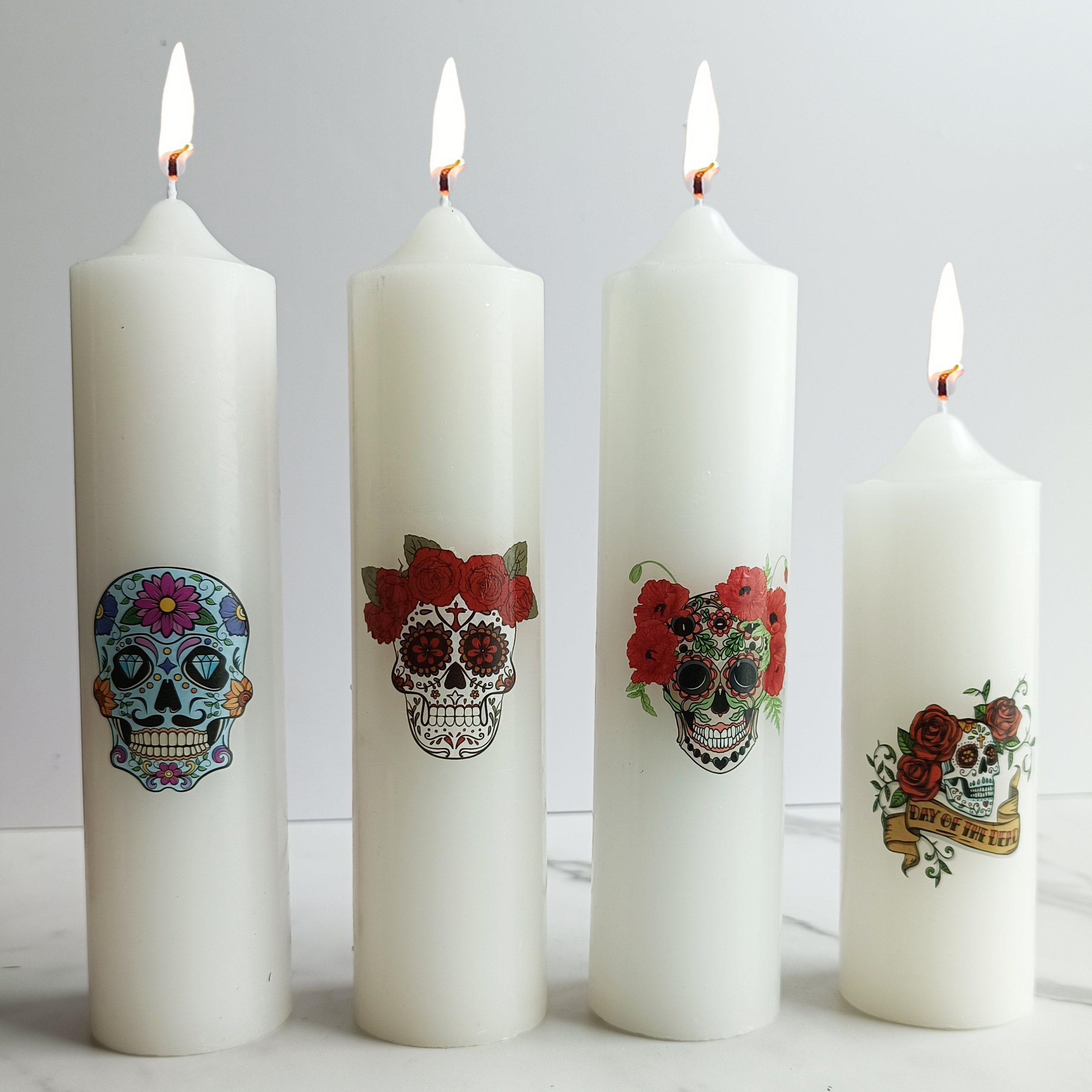 Wholesale Halloween Decorations Pattern Candles - Suitable for Halloween/horror and Novelty Decorations