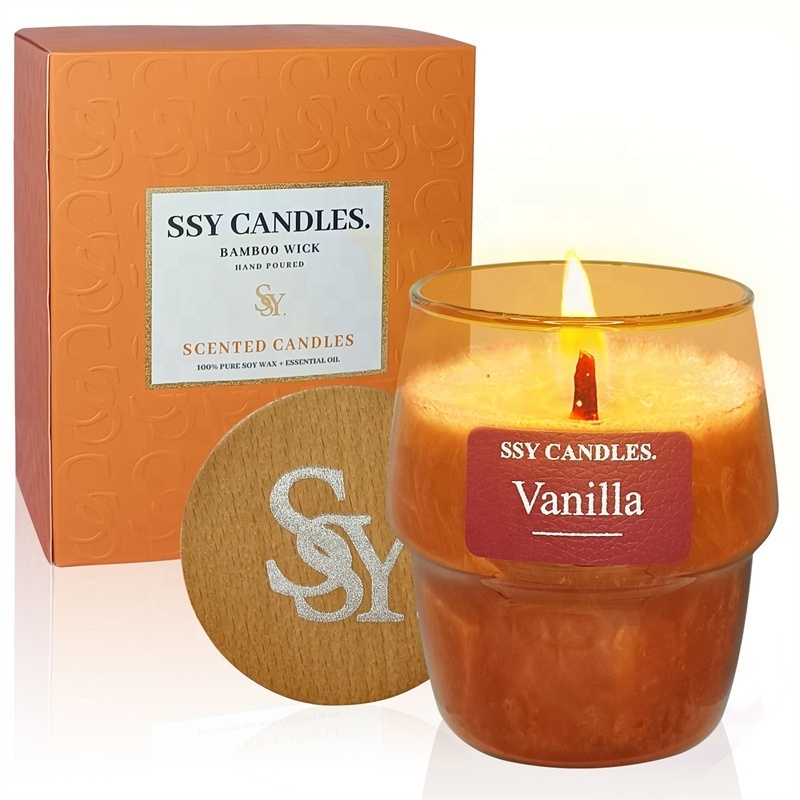 Romantic&relaxed Fall Scented Candles Wholesale Scented Candles Vanilla  Scented Candles