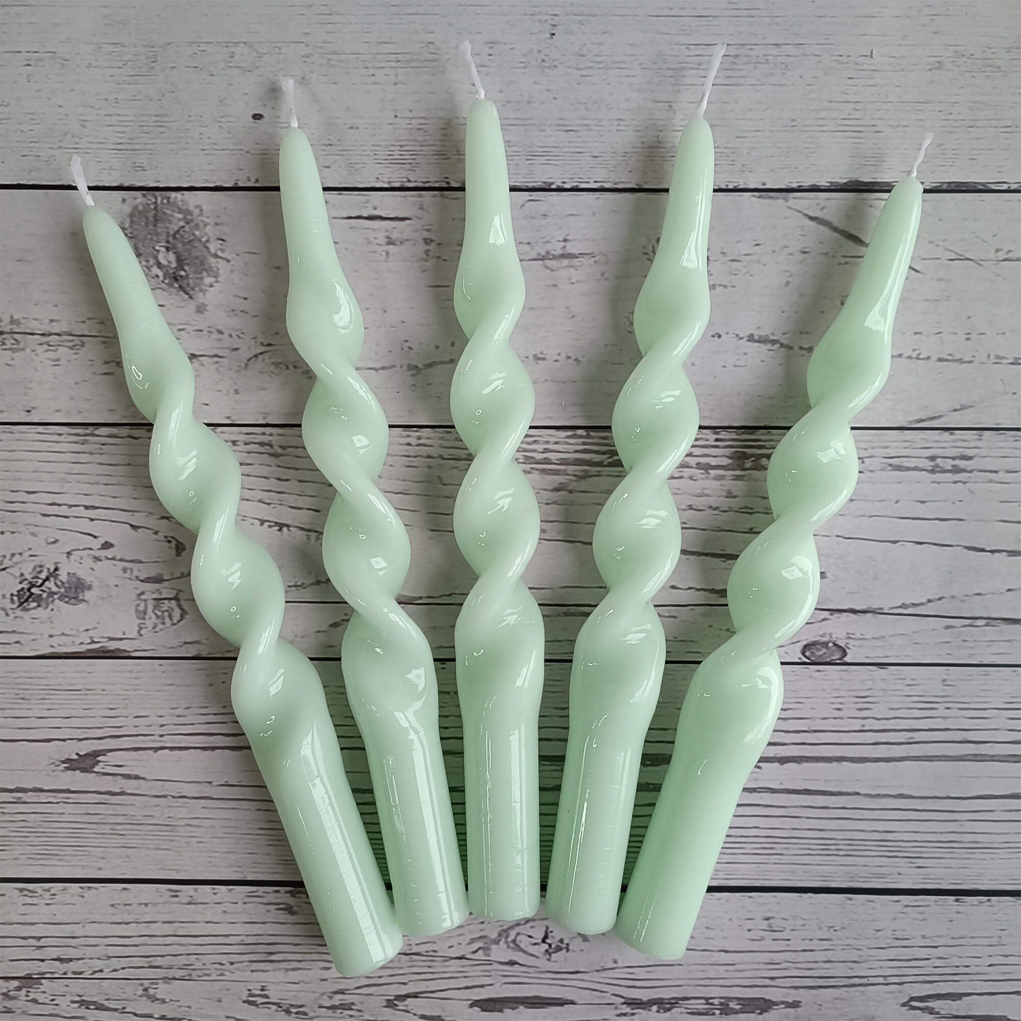 Birthday Gift Christmas Gift Tapered Candle Sticks Tall Spiral Twisted Taper Candles Handmade Bulk Candles