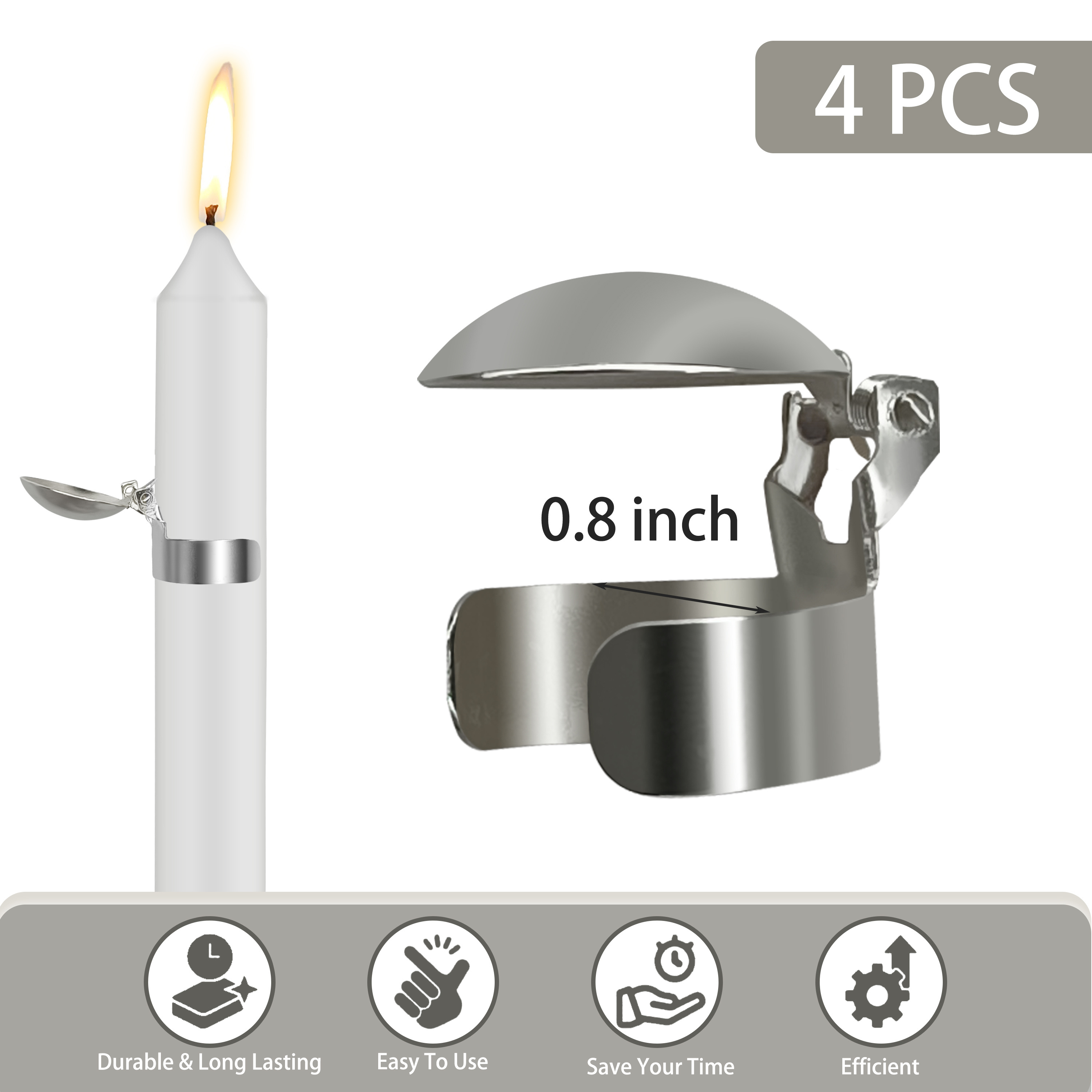 Table Automatic Safe Candle Extinguisher Automatic Candle Extinguisher Clip Automatic Swedish Candle Extinguisher