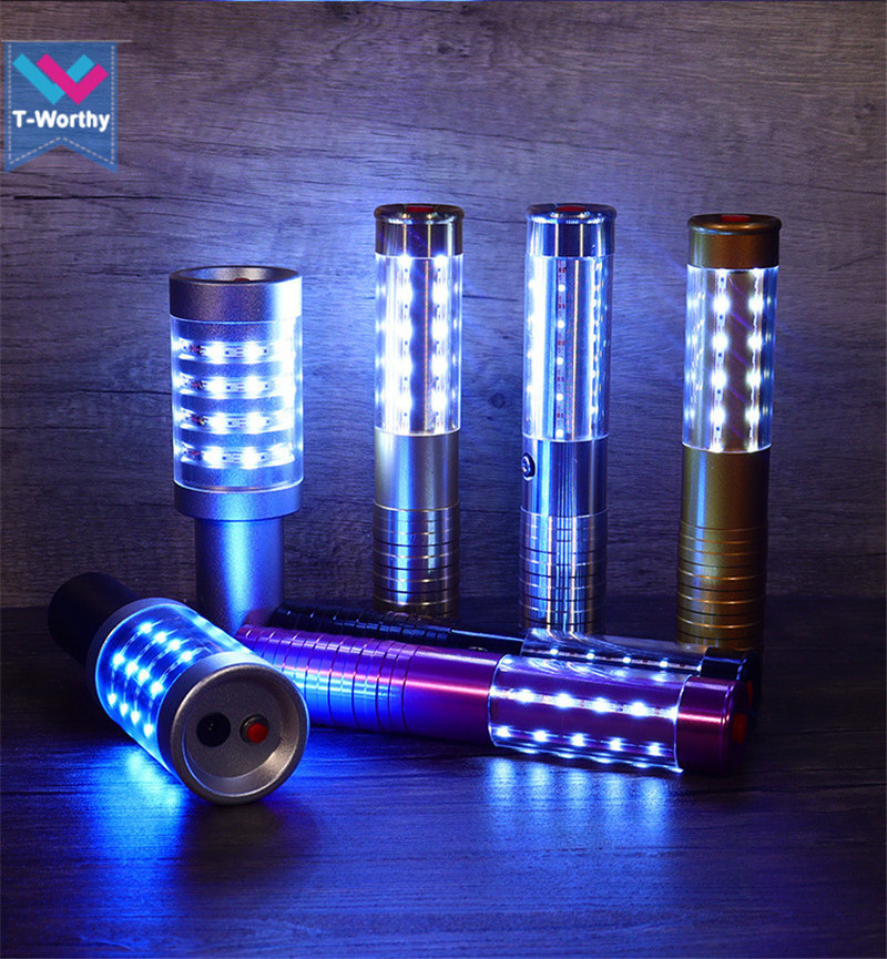 Rechargeable LED Strobe Baton Flash LED Stick Sparklers Bottle Strobe Baton for Champagne Bottle KTV Bar Club Party