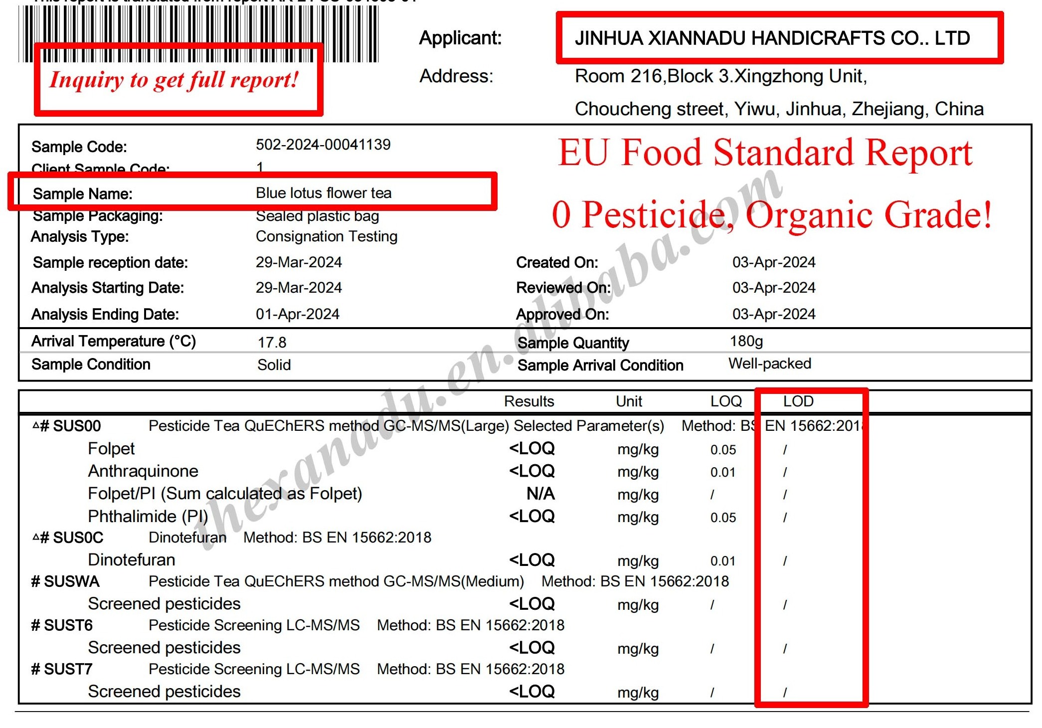 EU Food Standard Self-owned Garden Nymphaea Caerulea Top Quality Whole Lotus Flower Natural Smokable Herbal Loose Blue Lotus Tea