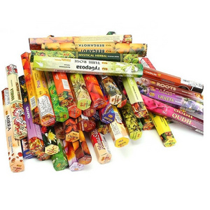 Wholesale Real 70 Aroma Mixed Incenses Sticks India Import Burners Agarwood Oud Lotus Flowers Flavor Mosquito Repellent