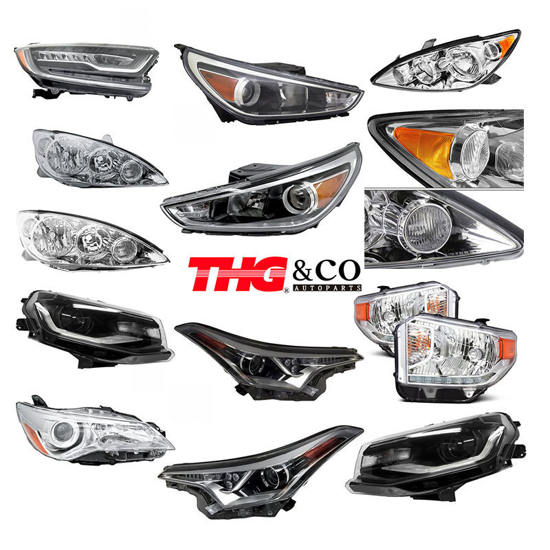 THG Hot New Products Auto Headlight Projector Lens Dynamic Signal LED Headlamp For Nissan Navara 2022