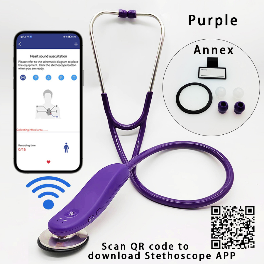 Intelligent Bluetooth electronic stethoscope