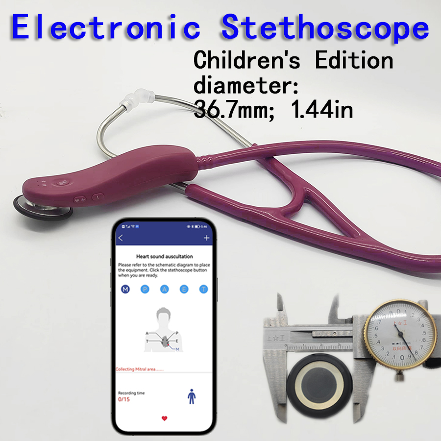 New Generation Bluetooth Intelligent Electronic Stethoscope for Children