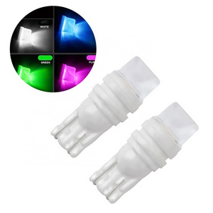 T10 W5W Ceramics 3D LED Auto Interior Reading Dome Lamp Heat Durable 168 194 501 License Plate Lights DC 12V Car Parking Bulbs