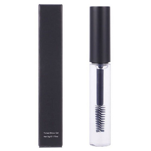 Factory Vegan Liquid Organic Clear Brow Gel Mascara Private Label Makeup Thick Eyebrow Setting Styling Enhancers Gel Glue