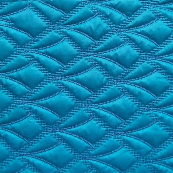 New fashion quilted fabric plain wholesale textile producer velvet sofa quilted upholstery fabric / mattress / padding