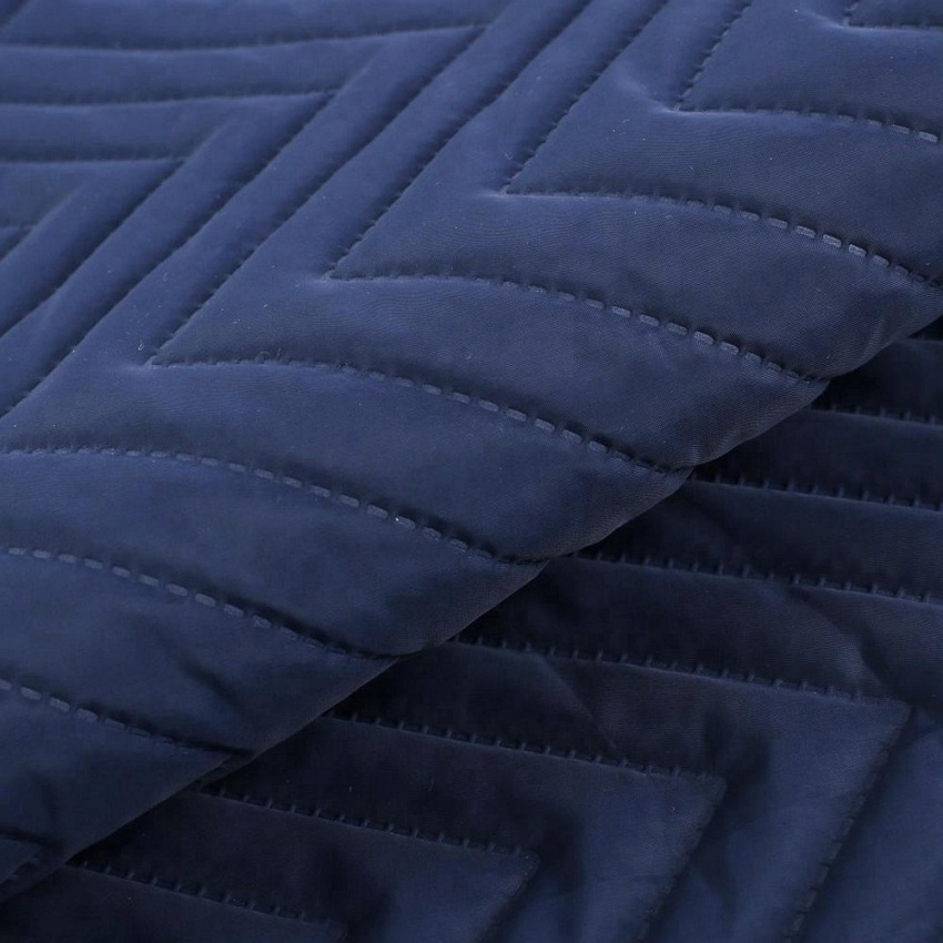 Top quality polyester padding cotton double sided quilting fabric for jacket down wear on sale