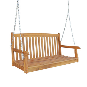 LIAM Swing with chains Standard Packing Garden Outdoor Benches Wooden Furniture Origin Vietnam Best Choice