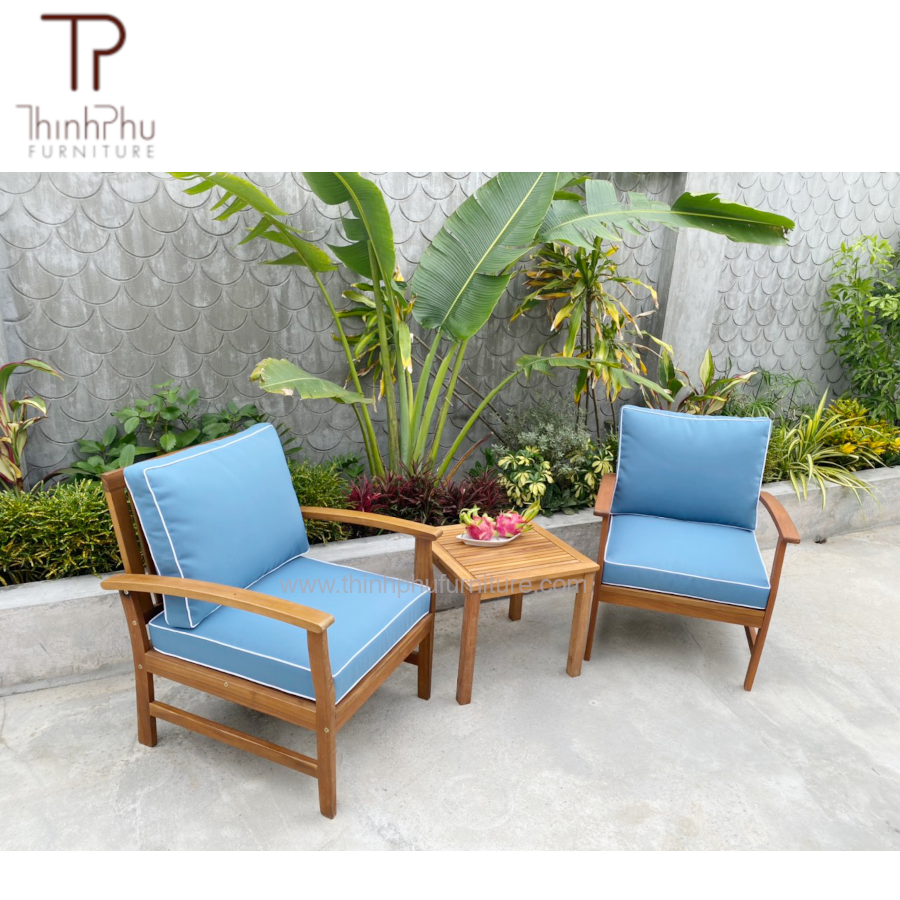 New Arrival Promotional Wood Garden Furniture Sofa Set- Vietnam Furniture