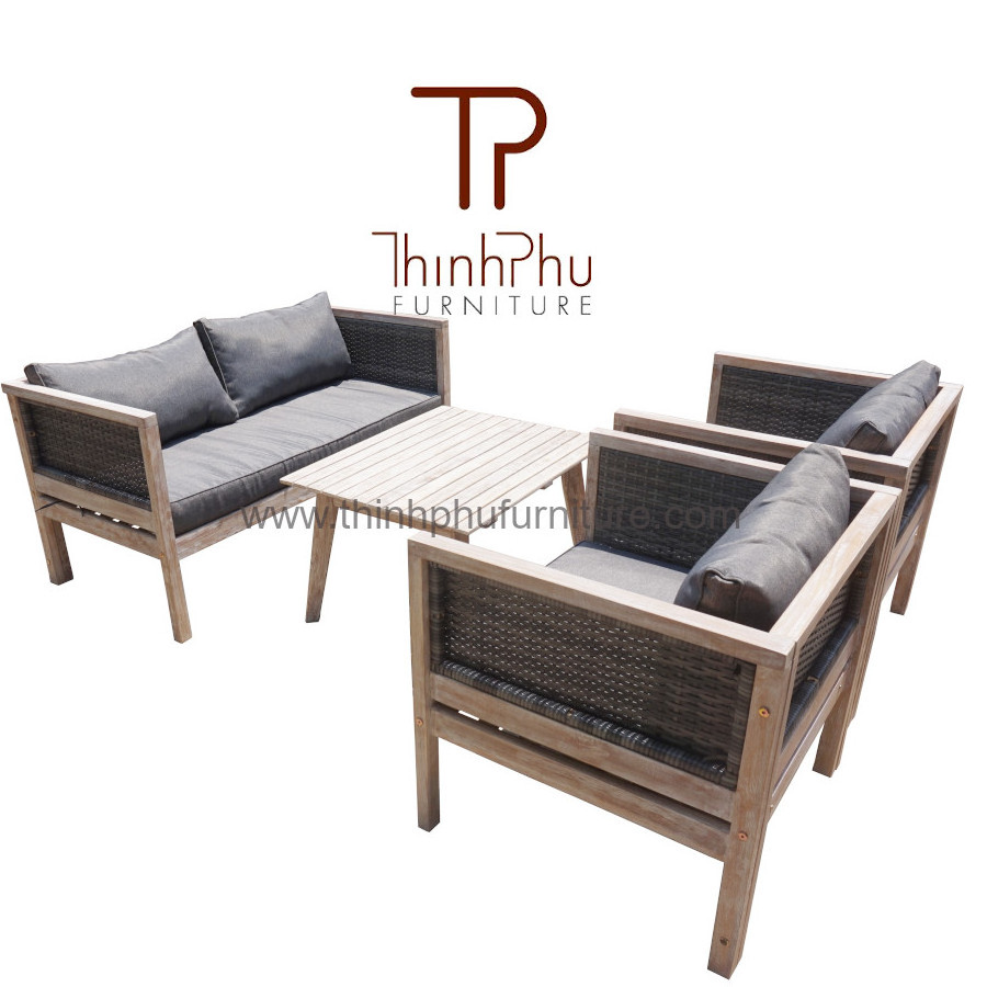 PE Rattan Sofa Set - Garden Furniture