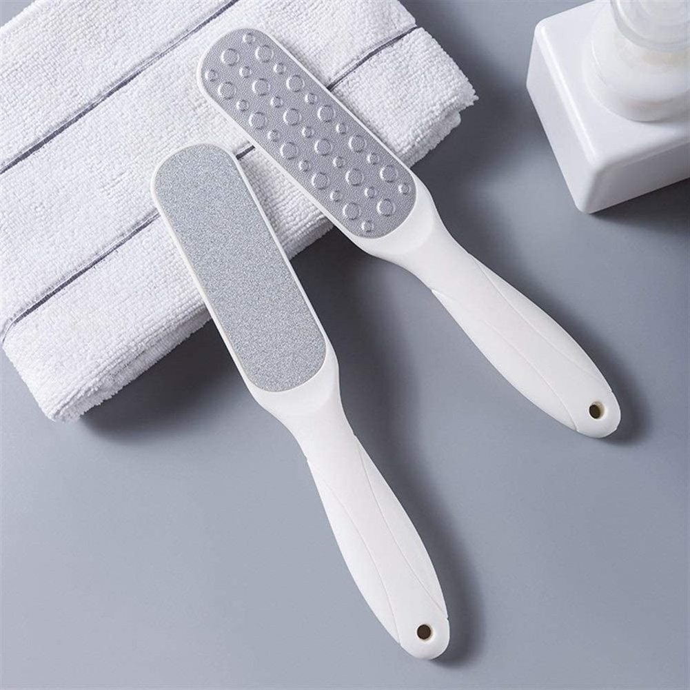 Professional Double Sided Stainless Steel Foot File Callus Remover Pedicure Rasp for Wet and Dry Feet