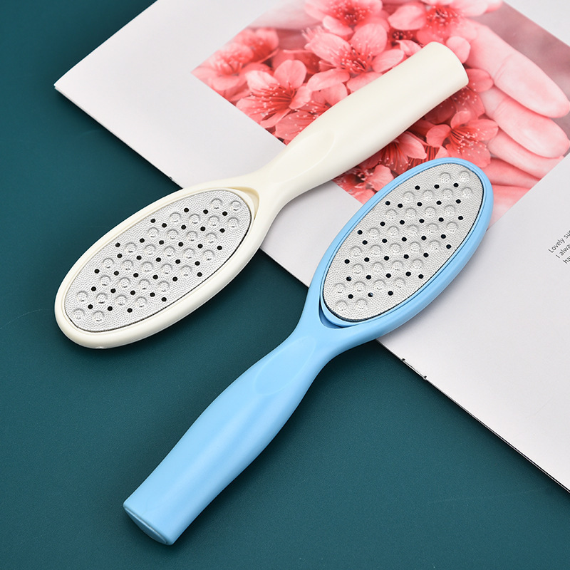 4-In-1 Detachable Multi-Function Colossal Stainless Steel Pedicure Feet Scraper Foot File Brush callus remover Foot Care Tool