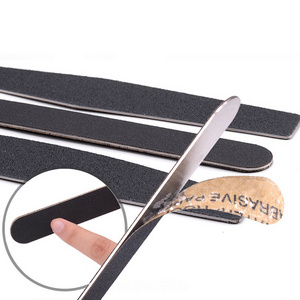 Wholesale Metal Nail File Stainless Steel Handle Metal Nail File With Replaceable Sandpaper