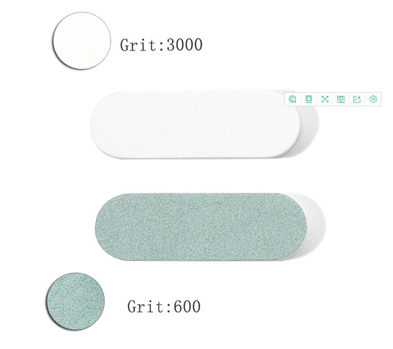 Mini Buffer Nail File Smoother Buffer Block 600/3000 Grit for Polishing Smooth and Shiny nail