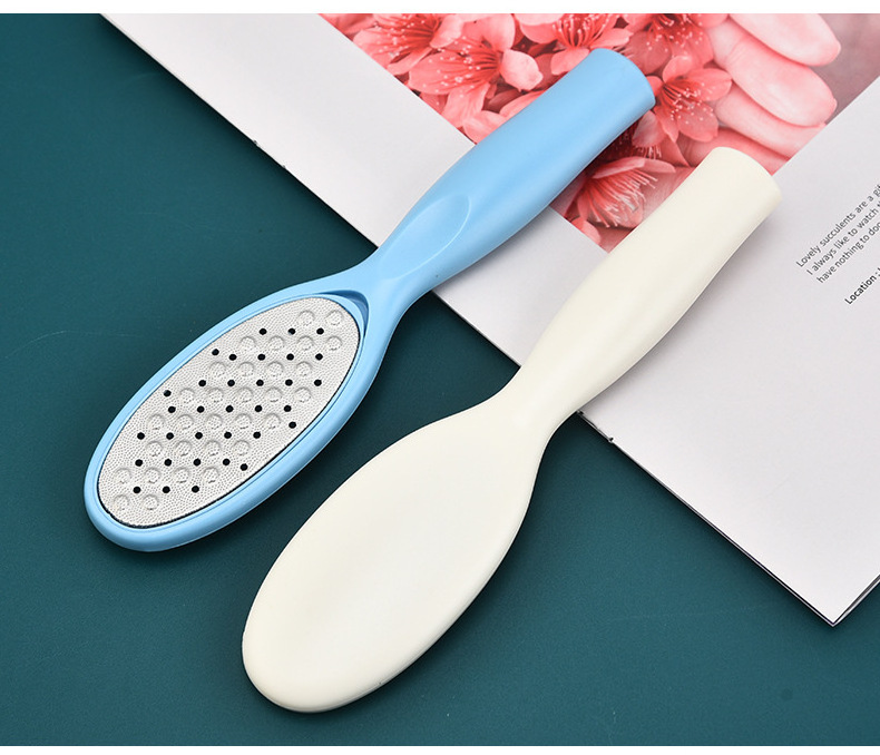 4-In-1 Detachable Multi-Function Colossal Stainless Steel Pedicure Feet Scraper Foot File Brush callus remover Foot Care Tool