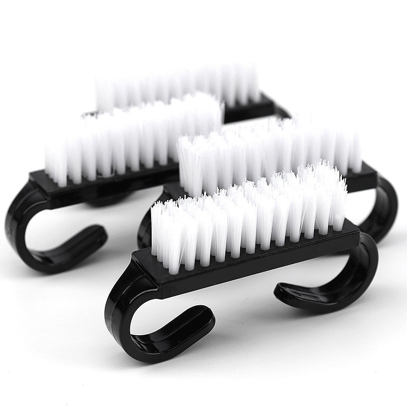 Nail Salon Plastic Manicure Pedicure Brush Set Nail Dust Brush Cleaner  Nail Brush For Cleaning