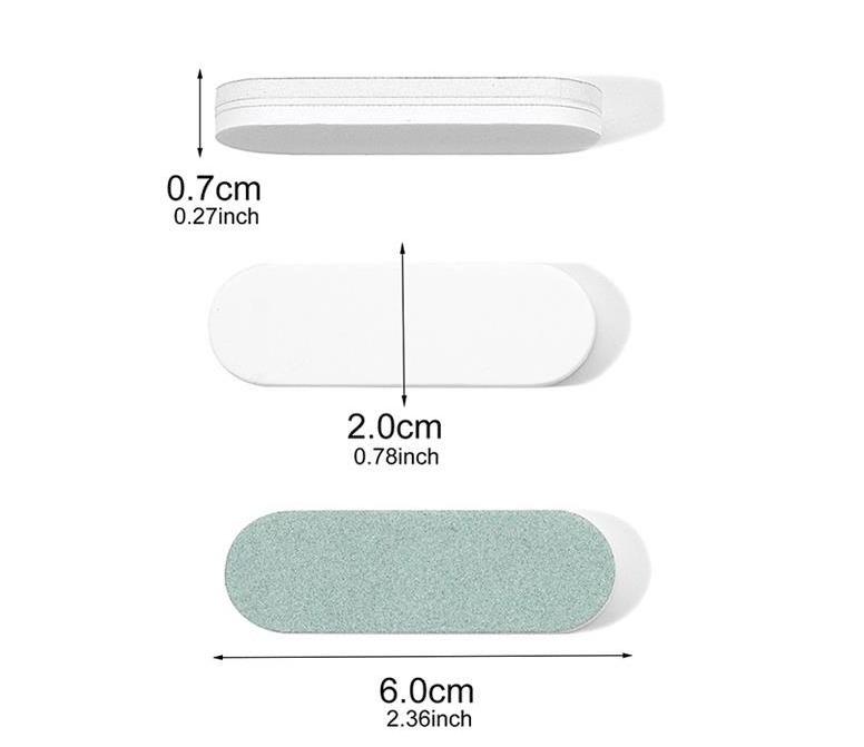 Mini Buffer Nail File Smoother Buffer Block 600/3000 Grit for Polishing Smooth and Shiny nail