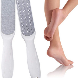 Professional Double Sided Stainless Steel Foot File Callus Remover Pedicure Rasp for Wet and Dry Feet