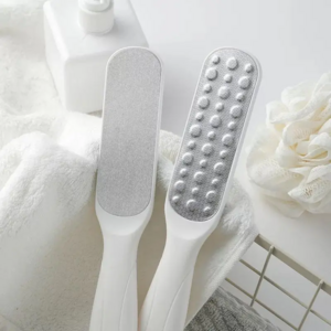 Double Sided Foot File Callus Remover Stainless Steel Pedicure Foot Rasp Scraper Foot Care Tool