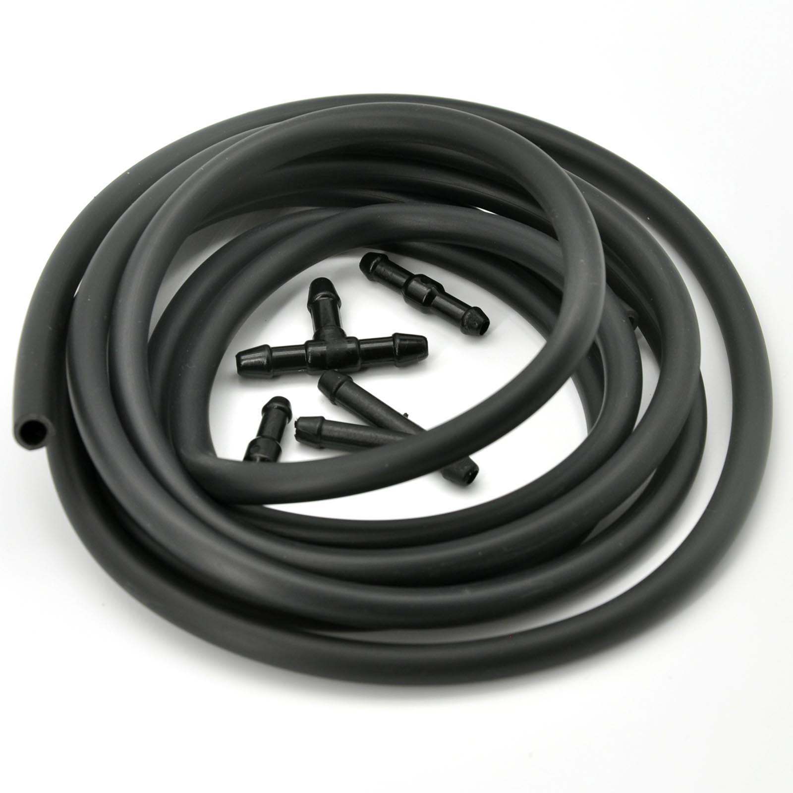 Car wiper drain hose Front windshield sprinkler spray hose kit Wiper hose kit Drain hose with Y/I/T connector