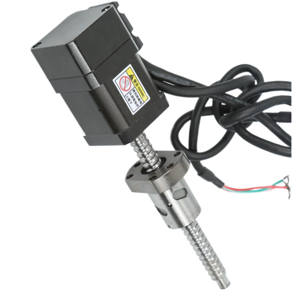 Integrated Closed Loop NEMA 17 Stepping Motor Linear Integrated Motorized Ball Screw 1204 Actuator Lifting Stepper Motor