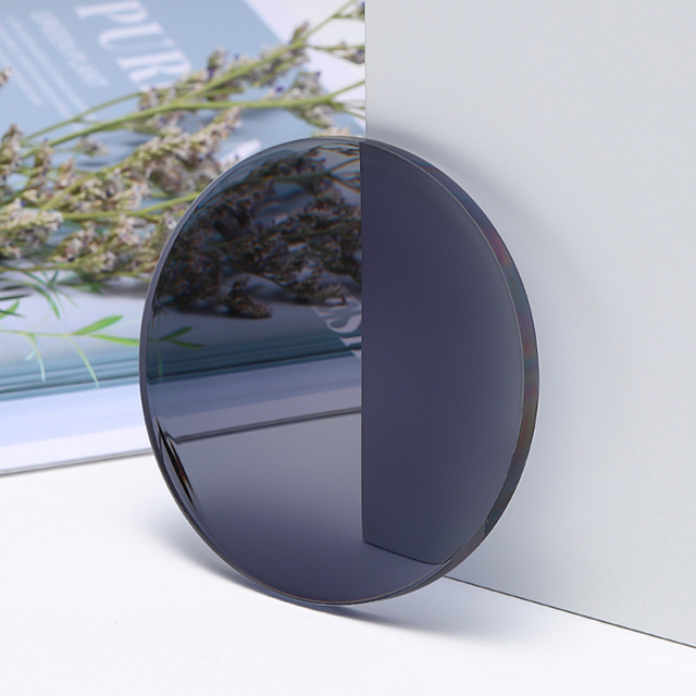 1.56 Blue Blocking Photochromic Grey single vision  Lenses for eyes