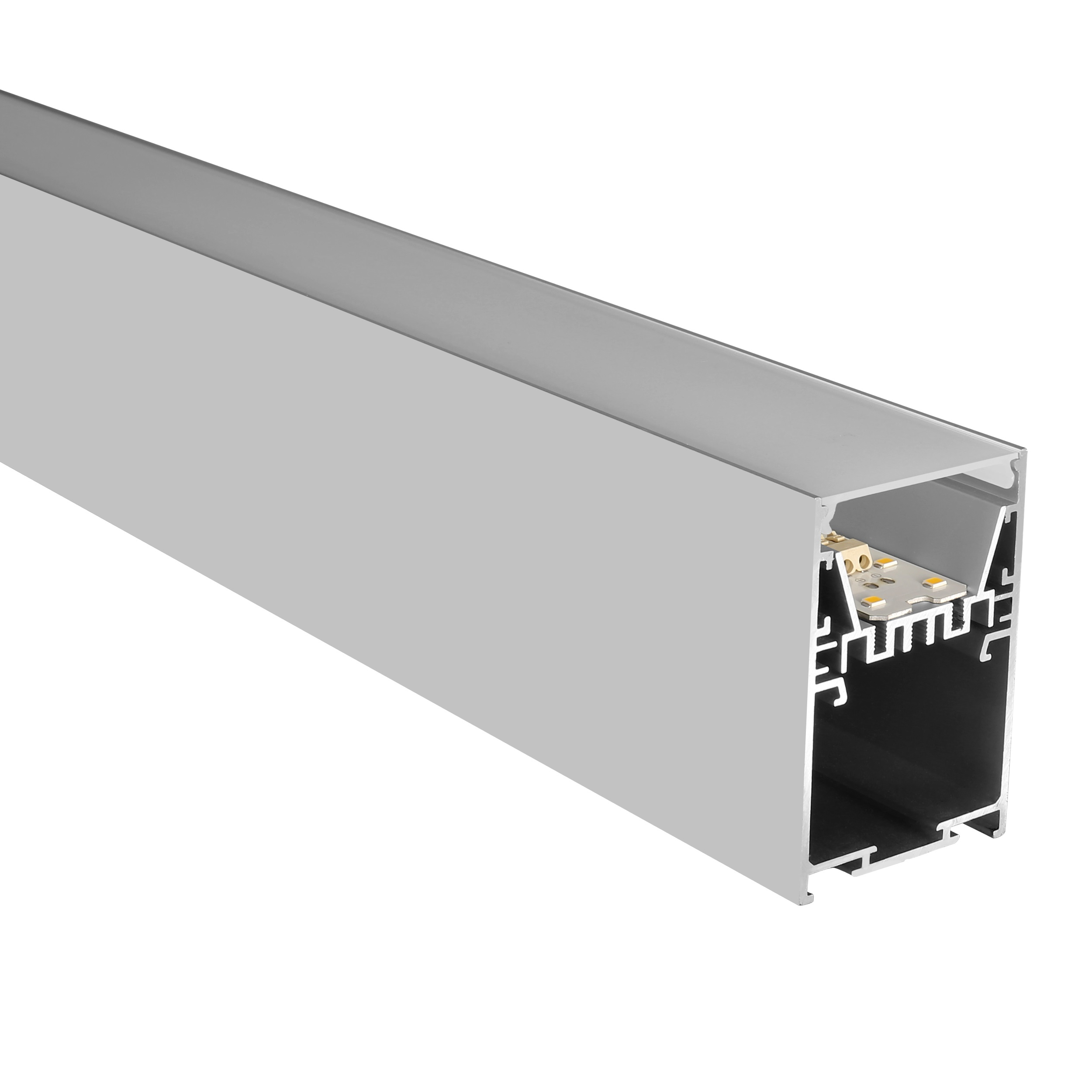 On Sale Cheap Price 50*75mm Surface Mount  Led Aluminum Profile For Led Light Bar