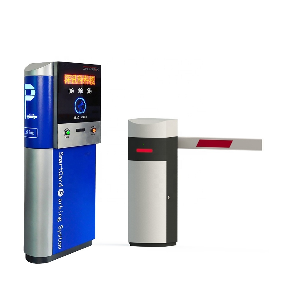 smart parking card dispenser ticket machine