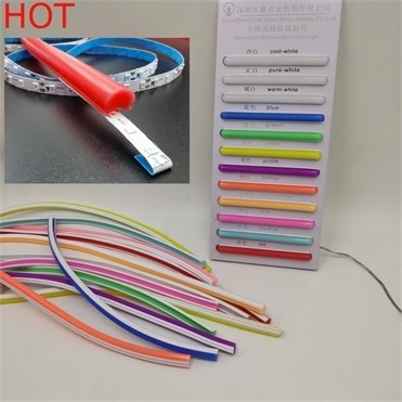 customized flex neon strip lights separation neon strip with S-shape led neon light