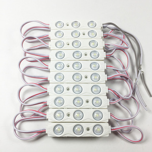 2835 3LED injection led module 12V with lens Waterproof IP67 1.5w LED Modules Lighting