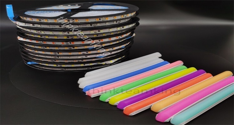 customized flex neon strip lights separation neon strip with S-shape led neon light