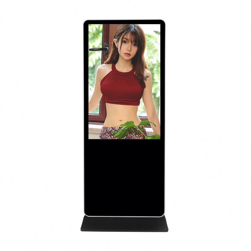 Solar Digital Led Signage Power Advertising Display Outdoor Square Screens For Stand Lcd Screen Rotary Tybe