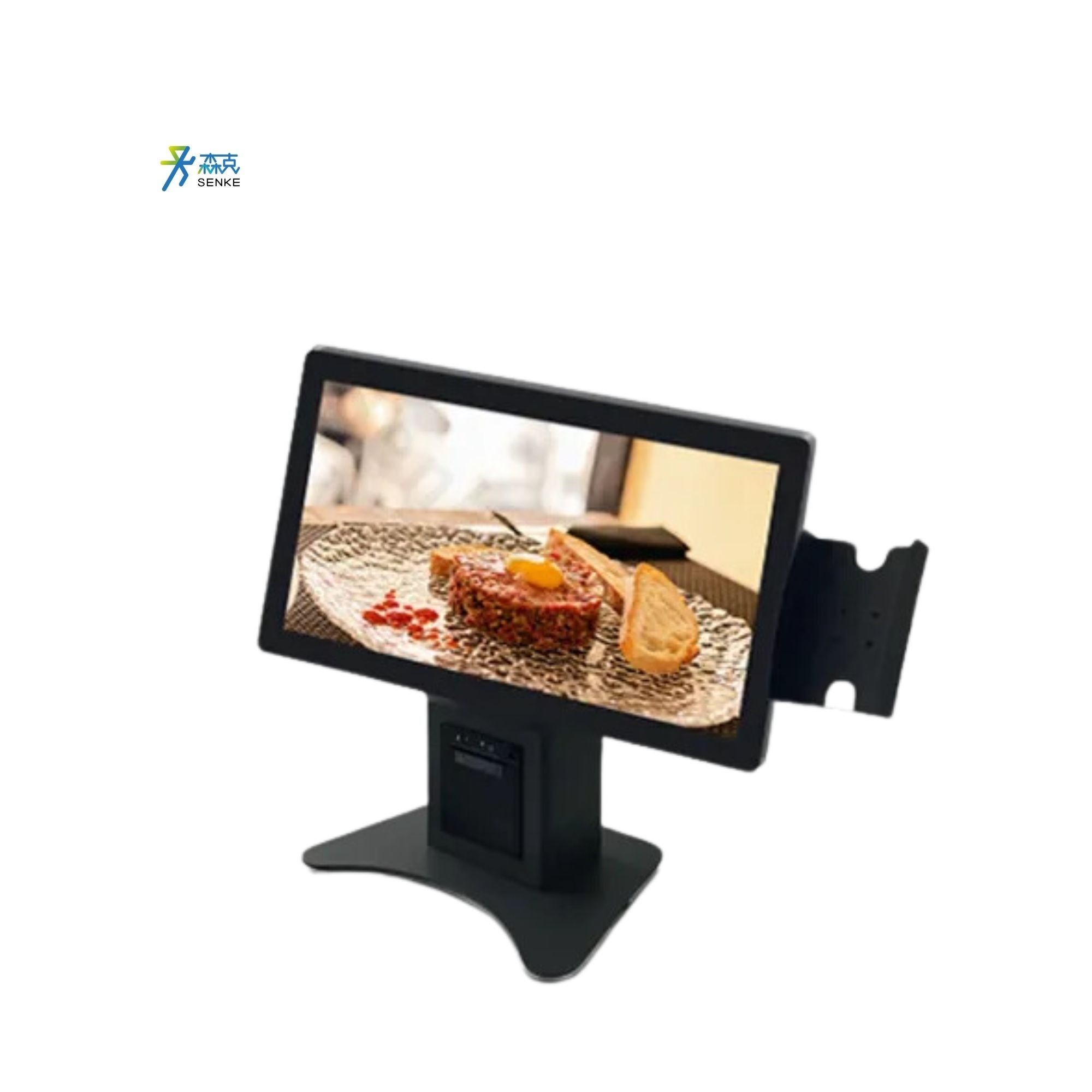 15.6 21.5 Inch Full HD LCD Screen Multitouch Self Service Ordering Kiosk Machine Self Service Ordering Kiosk