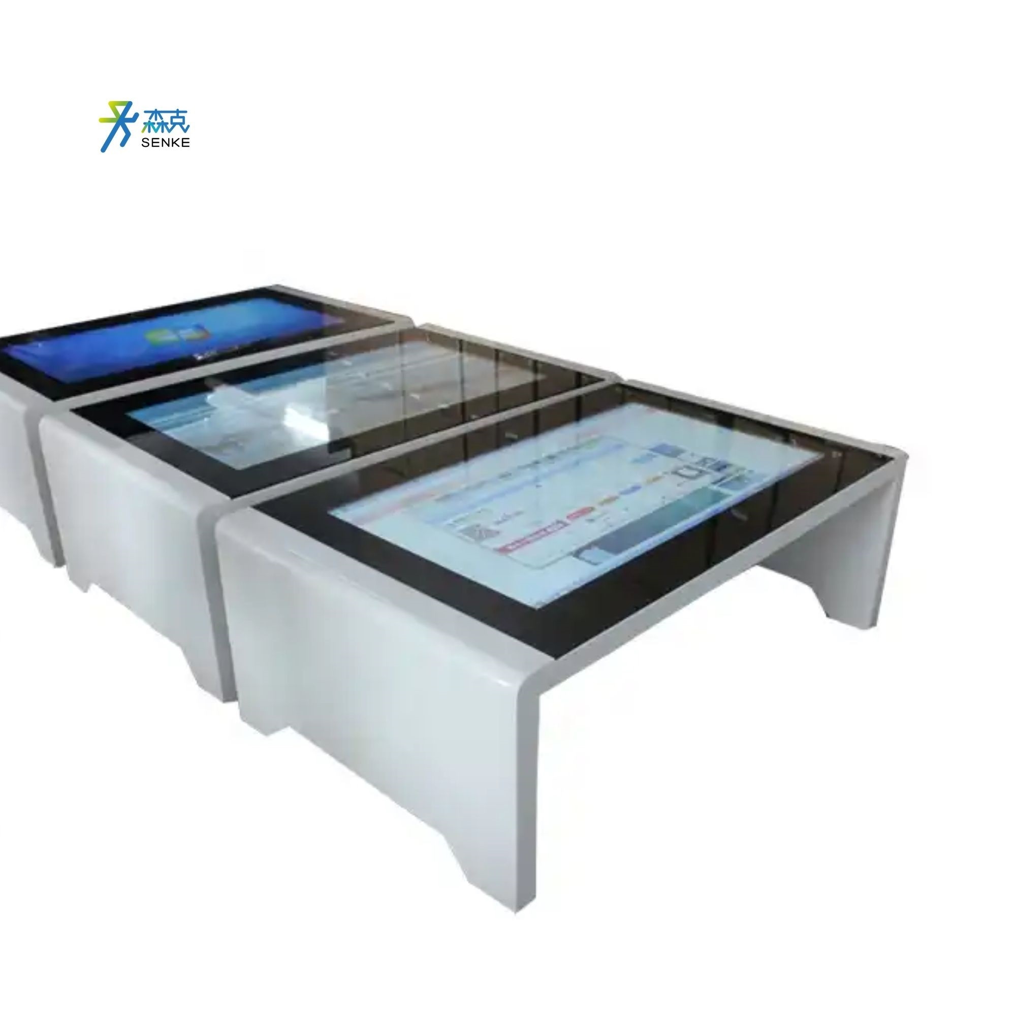 OEM All Size LCD Advertising Player for Game Play Android Digital Signage Display Touch Screen Table Interactive Coffee Table