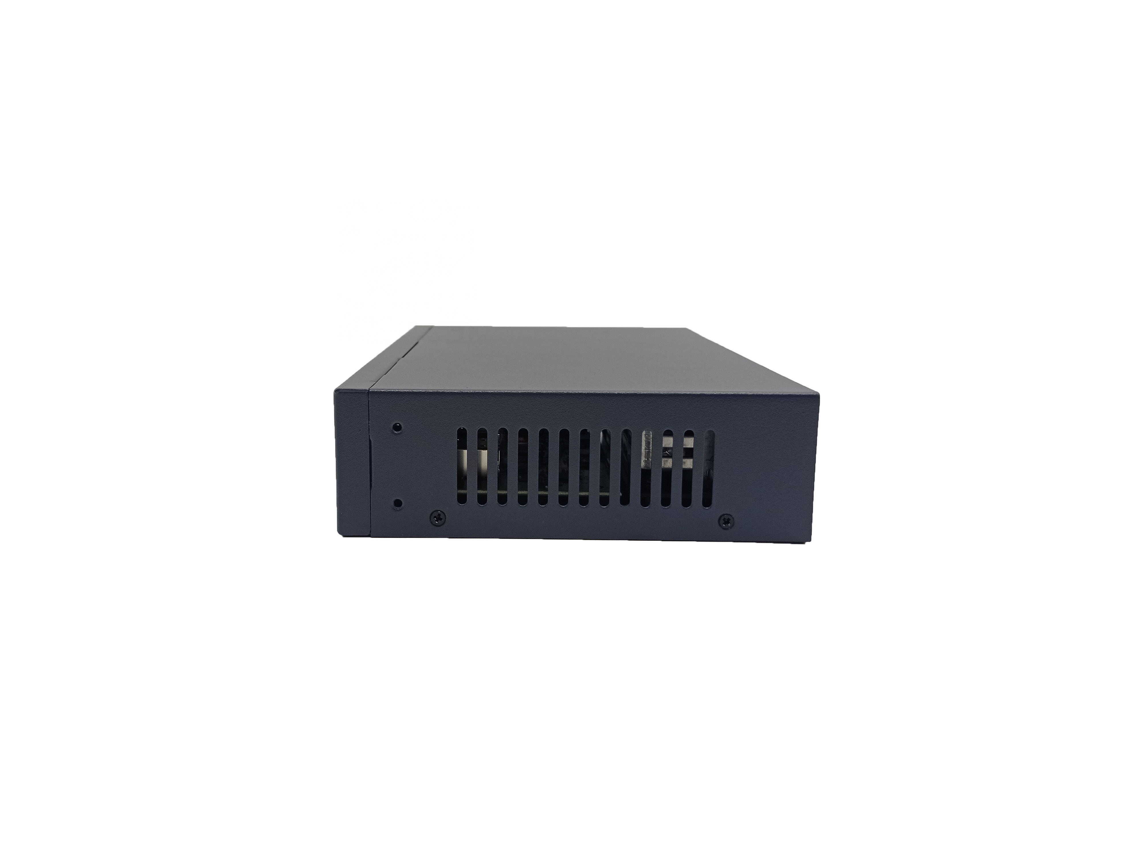 Hot-sell 4 port  CCTV IP network poe switch with 1x 1000M RJ45 and 1SFP gigabit for CCTV IP Camera