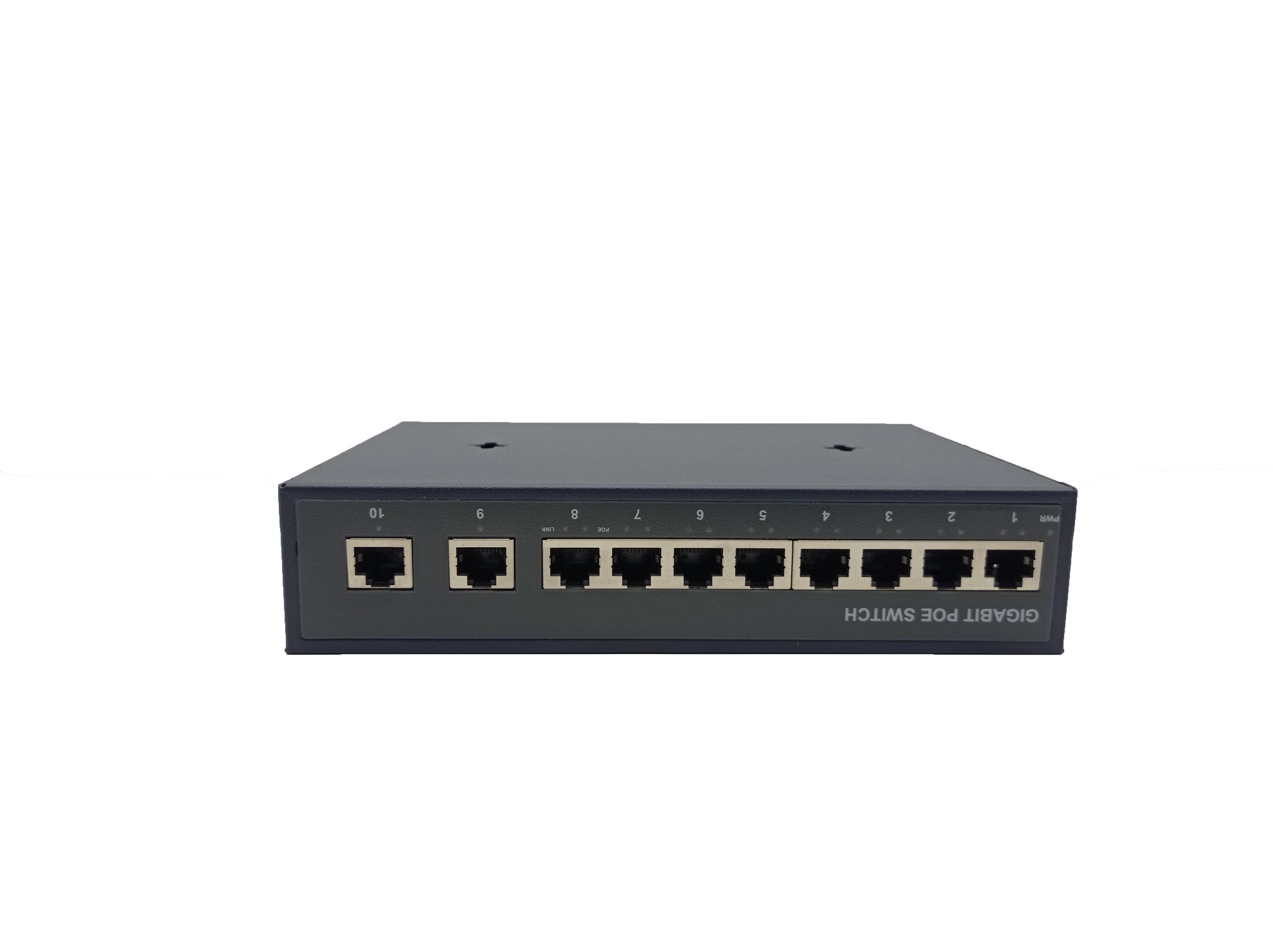 OEM/ODM 8x10/100/1000Mbps networking poe switch full gigabit poe switch