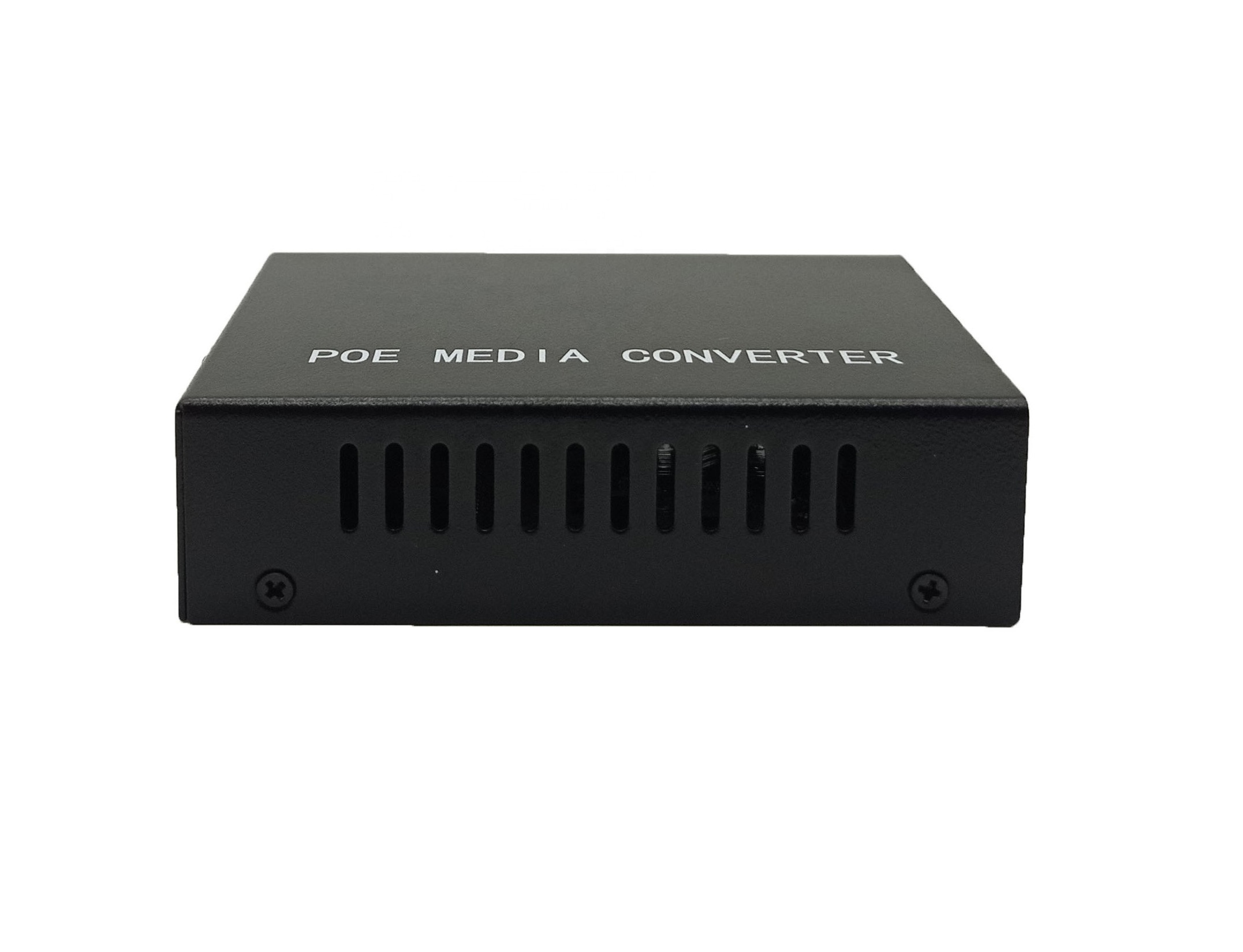 Single Port Fast Ethernet POE Fiber Optical Gigabit PoE Media Converter