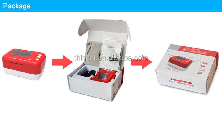 Shenzhen MINI professional digital ultrasonic dental cleaner JP-520 200ml portable washing machine