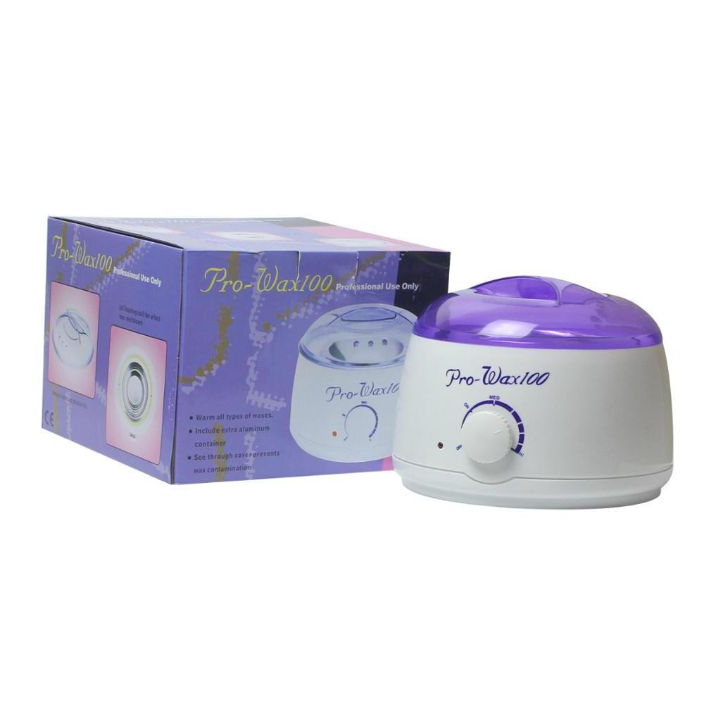 Wax Warmer Electric Hair Removal Waxing Kit Filterable Rapid Melt Heater With 4 Flavors Hard Beans 10 Wax Sticks