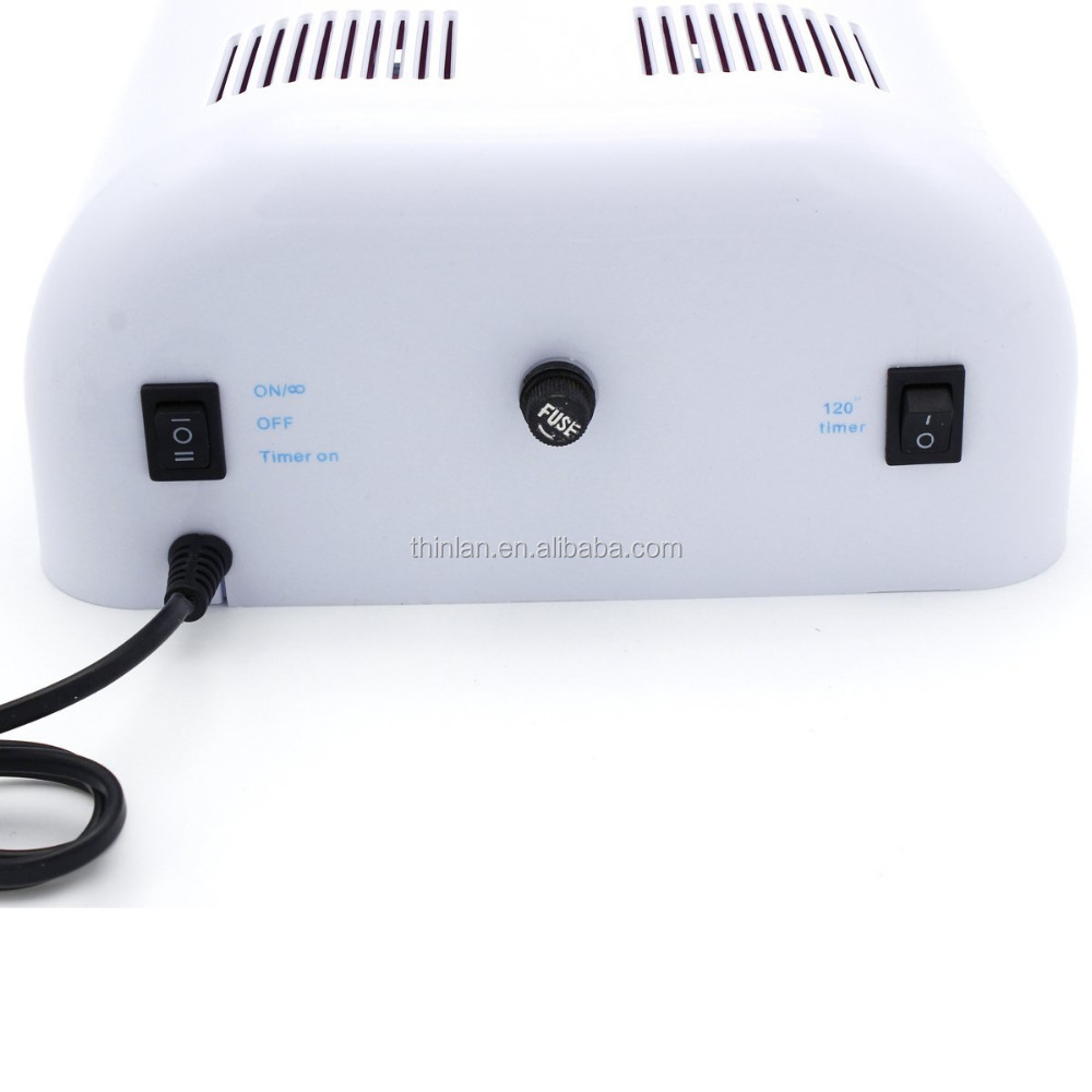 Alibaba Brand Thinlan 36W UV Lamp 36 W Nail Gel Polish Lamp Dryer nail supplies professionals uv curing glue 365nm for nails gel